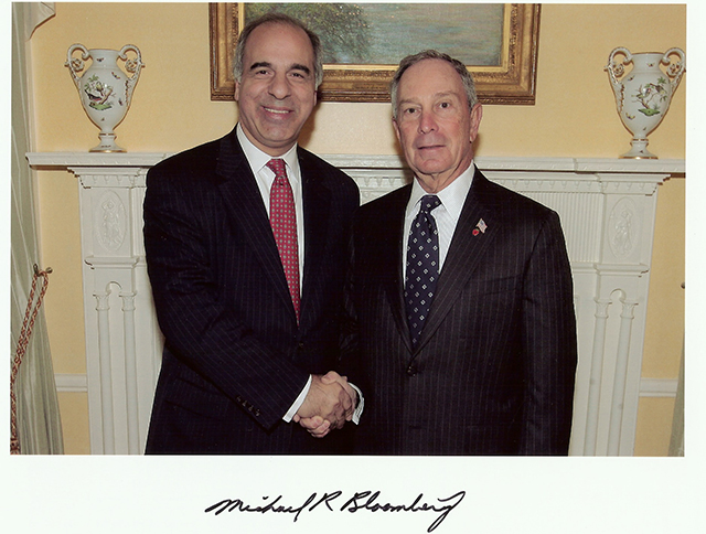 Breakfast at Gracie Mansion, New Year meeting with New York City's mayor